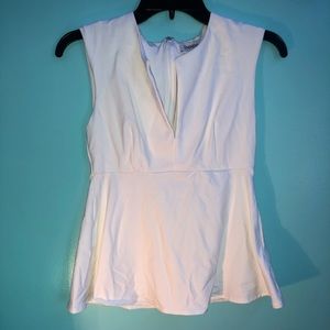 V-Neck Sleeveless Top